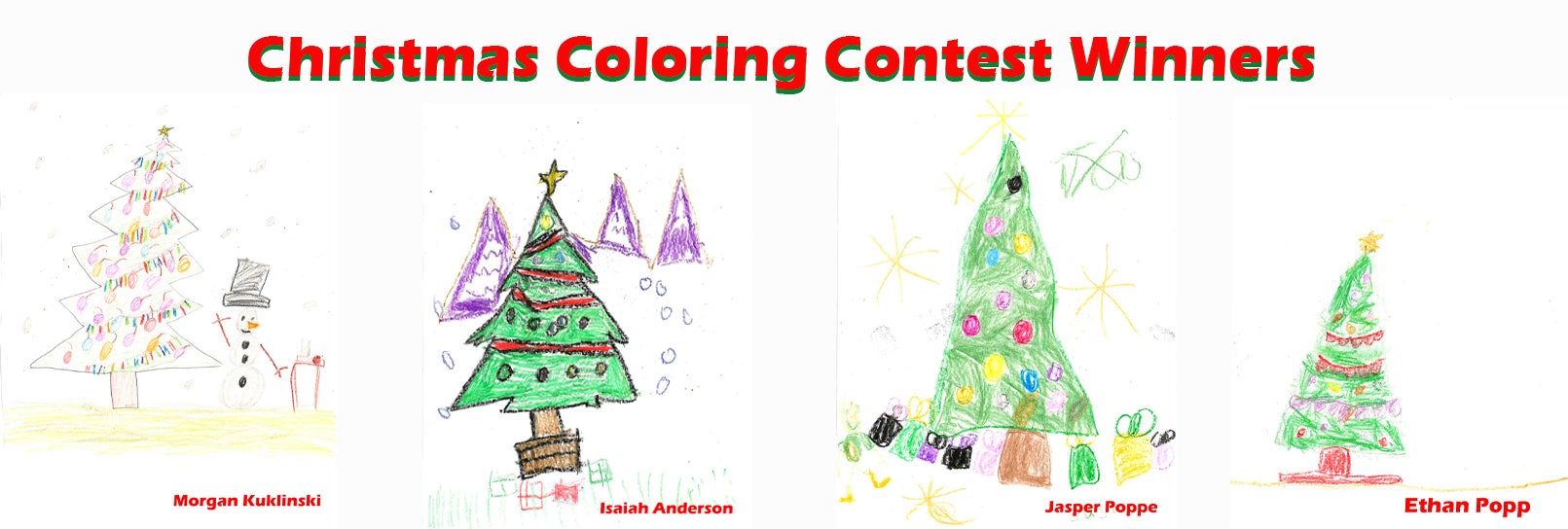 2021 Coloring Contest Winners