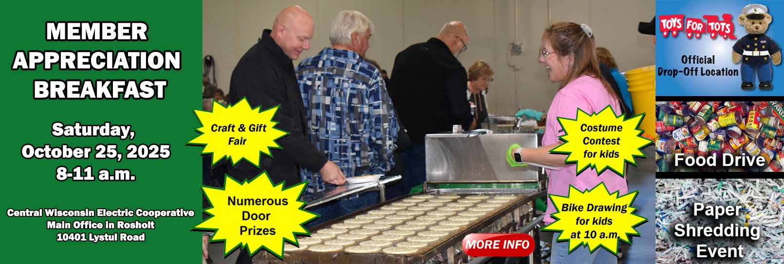 2025 Member Appreciation Breakfast information