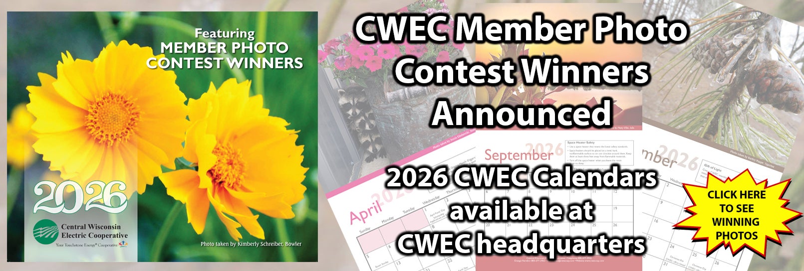 2026 CWEC Calendar available
