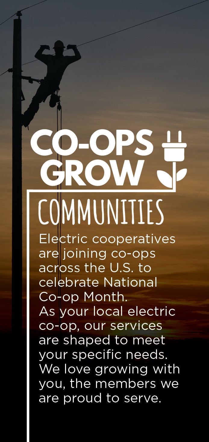 Information about National Co-op Month.
