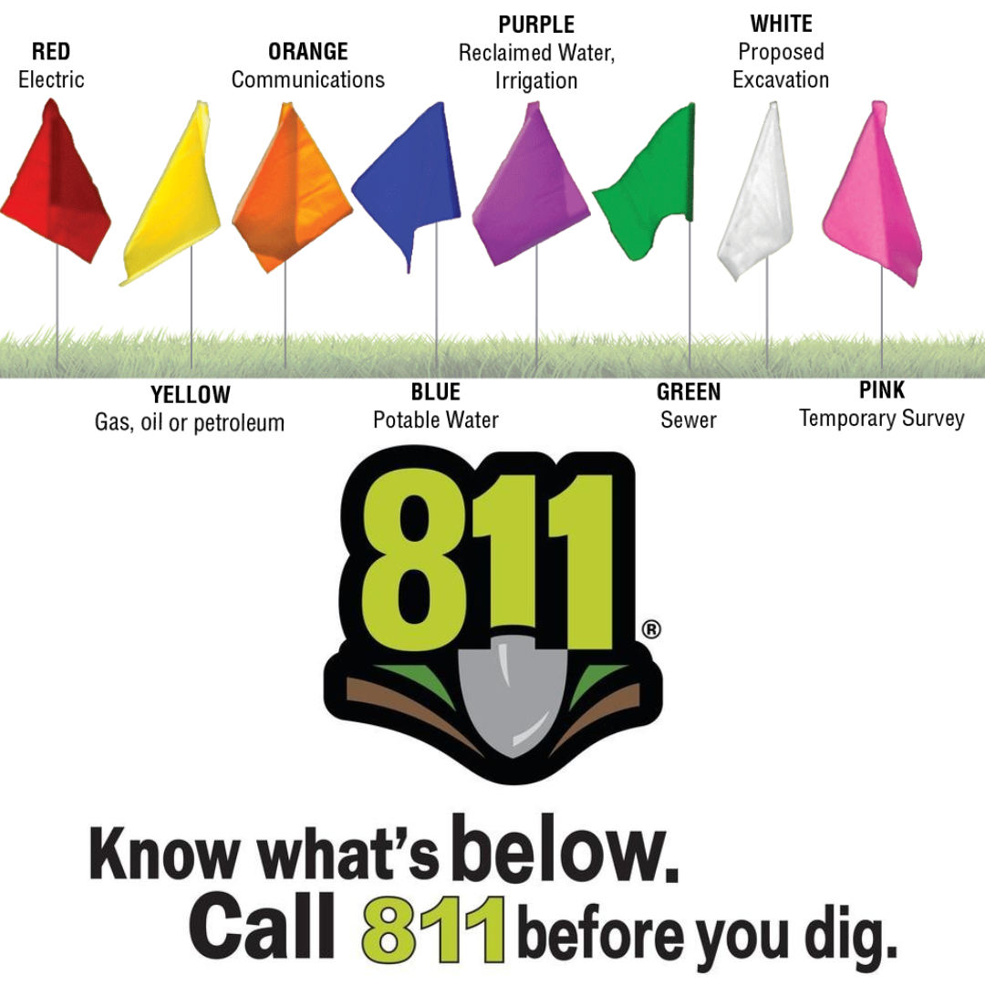 Diggers Hotline flags